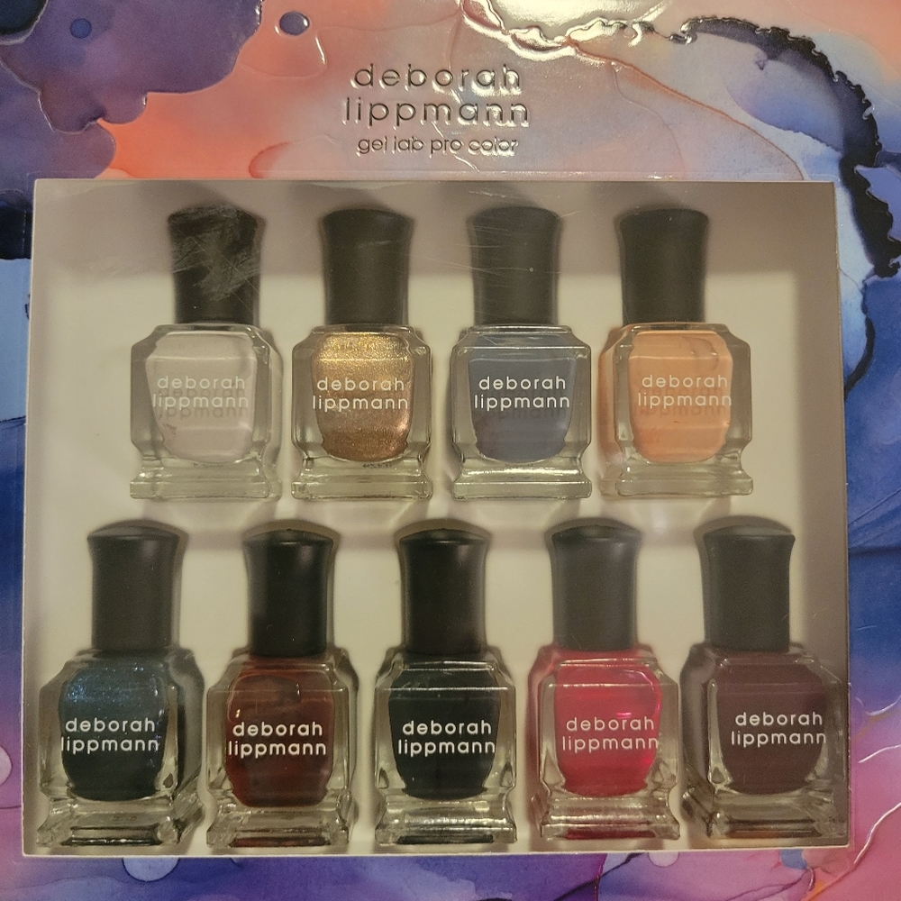 Deborah Lippmann 9 piece polish set